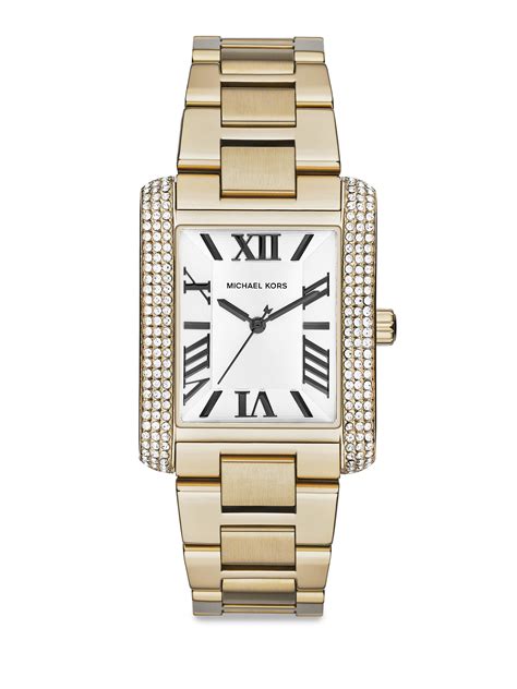 michael kors rectangular watches|Michael Kors watches for sale.